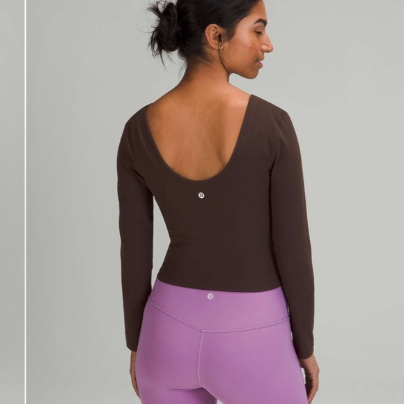 Lululemon align long sleeve NWT French Press - Picture 3 of 9